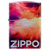 ��������� Zippo 48982 - ZIPPO Tie Dye - 540 Tumbled Chrome