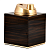 ���������� ��������� Adorini - Table Jet Lighter Ebony - 16537