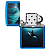  Zippo 48984 - Whale - High Polish Blue 