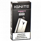 ���� Ignite V80 (8.000 �������) - Strawberry Ice - (1 ��.)
