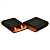 ������ ��� 3 ����� Adorini  - Real Leather Case for 3 Cigars Black 6914