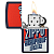 ��������� Zippo 46486 - Color Block - Navy Matte
