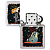 ��������� Zippo 48930 - Cool Chick - Satin Chrome