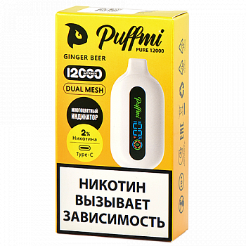 POD- Puffmi - Pure 12.000  - Ginger Beer (1 .)