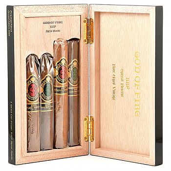 ����� ����� God of Fire - KKP Never Back Down - Special Reserve Set - Black (4 ��.)