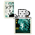 ��������� Zippo 48727 - Spooky Design - Glow in the Dark Green