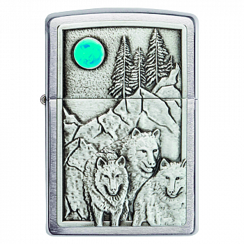 ��������� Zippo 49295 - Wolf Design