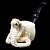 ������ Meerschaum Pipe - ���. 08 ����� (��� �������) Estate New Unsmoked
