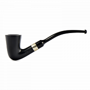  Peterson Speciality Pipes - Calabash - Ebony Silver Mounted ( )