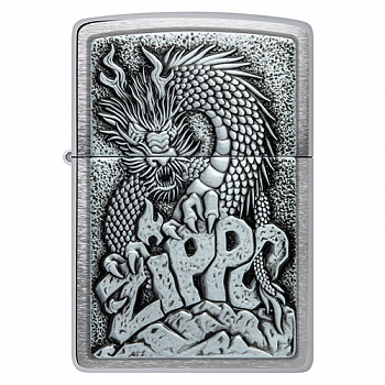 ��������� Zippo 48902 - Classic ZIPPO- Brushed Chrome