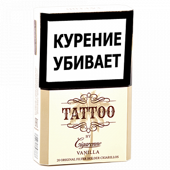  Cigaronne Tattoo -  Vanilla King Size (20 .)