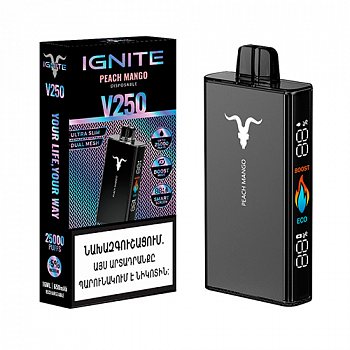 ���� Ignite V250 Black (25.000 �������) - Peach - Mango - (1 ��.)