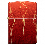 ��������� Zippo 48510 - Ombre Flames - 540 Tumbled Brass