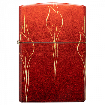 ��������� Zippo 48510 - Ombre Flames - 540 Tumbled Brass