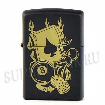  Zippo 49257 - Gambling Design