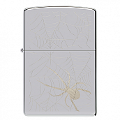 ��������� Zippo 48767 - Spider Design - High polish Chrome