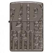 ��������� Zippo 46312 - Armor� - Reverse Carve - Black Ice