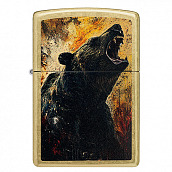 ��������� Zippo 46695  - Grizzly Roar - Street Brass