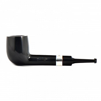 ������ Peterson Junior Ebony - Silver Mounted Straight Lovat (��� �������)