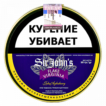 ����� John Aylesbury - Sir John's  FLAKE  Virginia (50 ��)