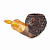 ������ Volkan Pipe - Reverse Calabash Rustic - 510 (��� �������)