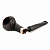 ������ Peterson Junior Rustic - Nickel Mounted Straight Buldog (��� �������)
