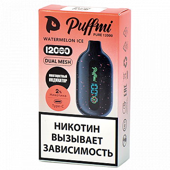 POD- Puffmi - Pure 12.000  - Watermelon Ice (1 .)