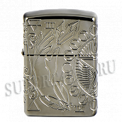 ��������� Zippo 49689 Armor� - Wicca Design - Black Ice�