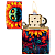 ��������� Zippo 46267 - Spooky Sunflower - 540 Tumbled Brass