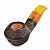  Volkan Pipe - Reverse Calabash Rustic - 484 ( )