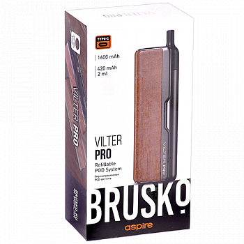  POD- Brusko VILTER Pro - Gunmetal & Brown