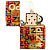 ��������� Zippo 46386 - Pixel Fusion - 540 Tumbled Brass