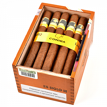 ������ Cohiba Siglo III (������� 25 ��.)