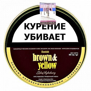  John Aylesbury - Brown & Yellow (50 )