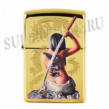 ��������� Zippo 29668 - Mazzi� - High polish Brass