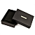 ������ ��� 3 ����� Adorini  - Real Leather Case for 3 Cigars Black 6914