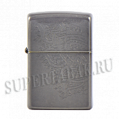 ��������� Zippo 29431 - Iced Paisley - Gray Dusk