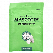 ������� ��� ���������� 6�� Mascotte Slim Mentol 120 �� (� ������) 