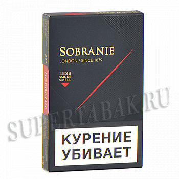  Sobranie London - Slide box - Black ( 253)