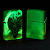 ��������� Zippo 48934 - Dragon Design - Glow in the Dark Green