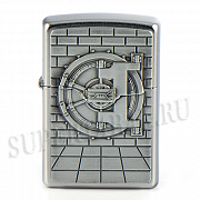  Zippo 29555 - Safe with Gold Cash Surprise - Street Chrome