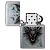  Zippo 48732 - Dragon Design - Linen Weave