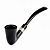  Peterson Speciality Pipes - Calabash - Ebony Silver Mounted ( )