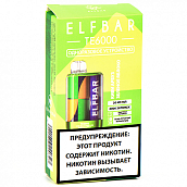 POD ������� Elf Bar - TE 6.000 - ���� - ����� - ������ ������ - 2% - (1 ��.)