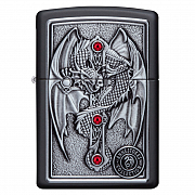  Zippo 49755 - Winged Dragon Cross Design