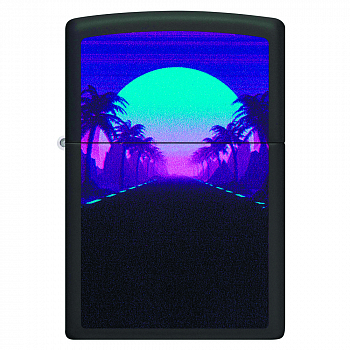  Zippo 49809 - Sunset Black