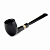 ������ Peterson Speciality Pipes - Belgique - Ebony Silver Mounted (��� �������)