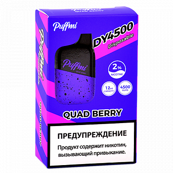 POD  Puffmi - DY 4500  - Quad Berry (1 .)