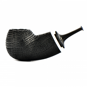 ������ Astra 265 - Reverse Calabash Bent Apple - Morta Black Blast (��� �������)
