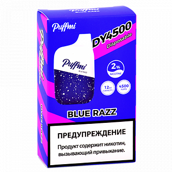 POD ������� Puffmi - DY 4500 ������� - Blue Razz (1 ��.)